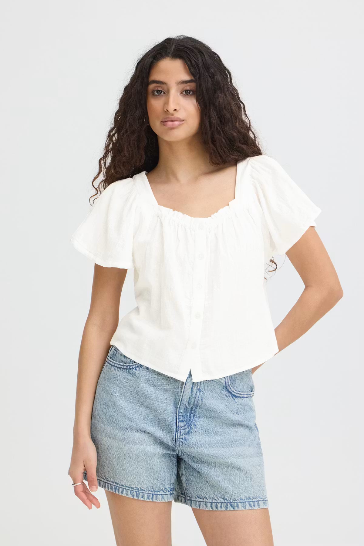 ICHI Foxa Cotton Top
