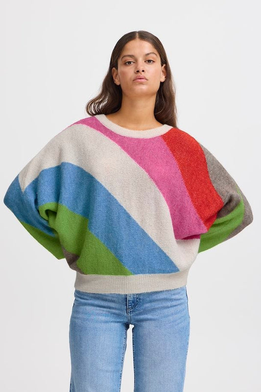 Kamara Multi Stripe Jumper