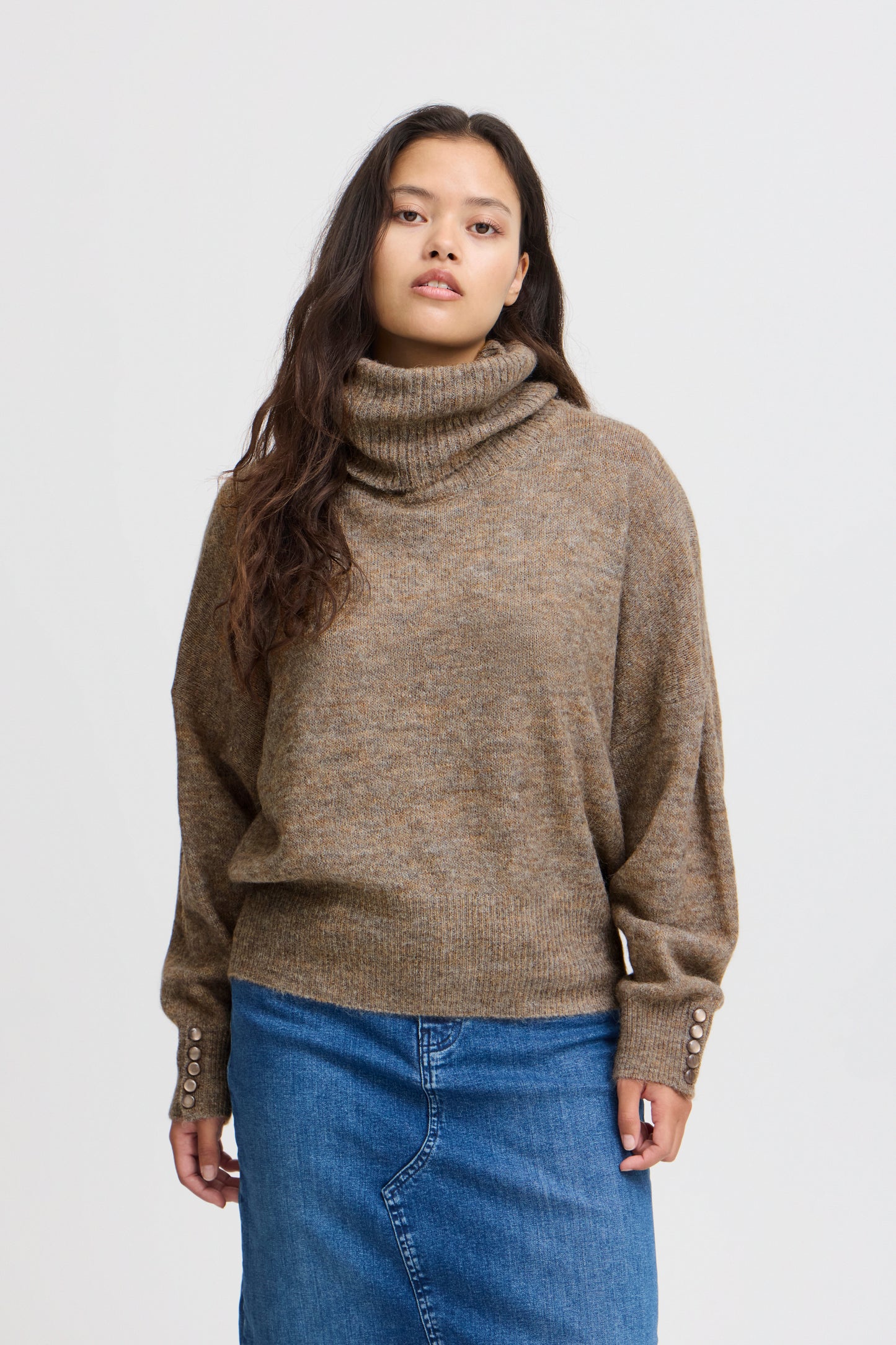 Kamara Funghi Rollneck Jumper by ICHI