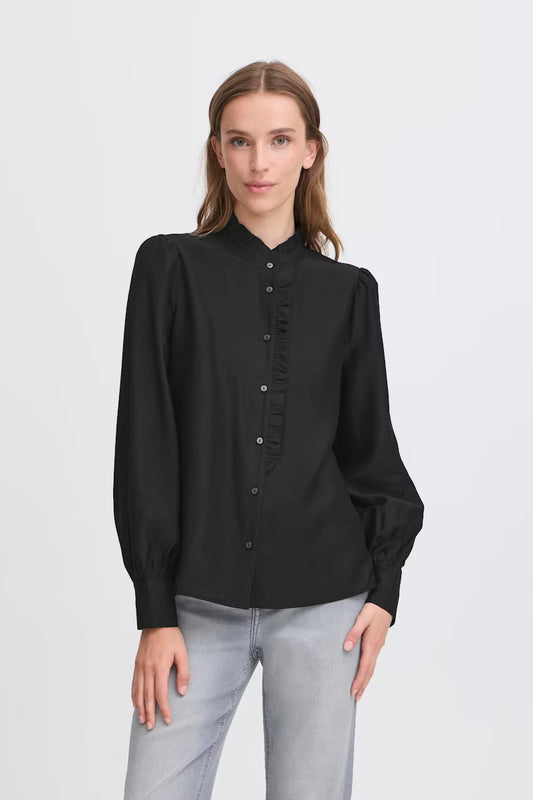 Karlani Black Shirt by ICHI
