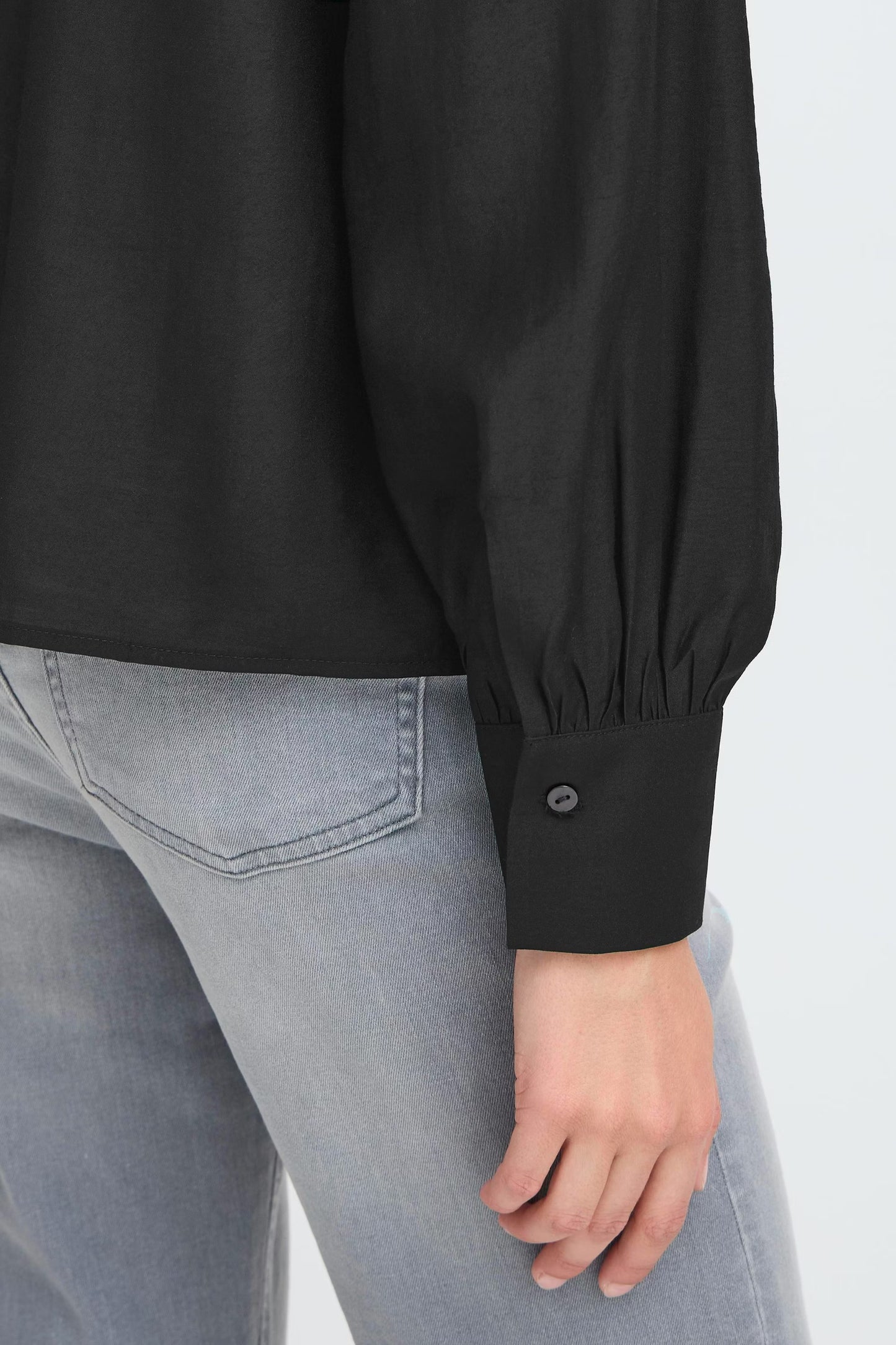 Karlani Black Shirt by ICHI