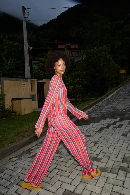 ICHI Libella Knitted Trousers