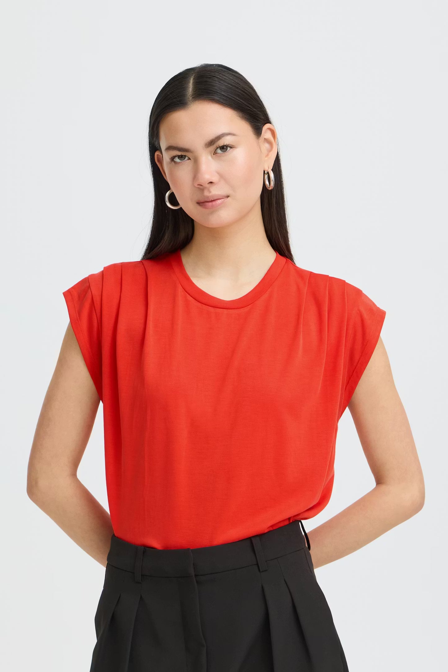 Lisken Top Fiery Red by ICHI