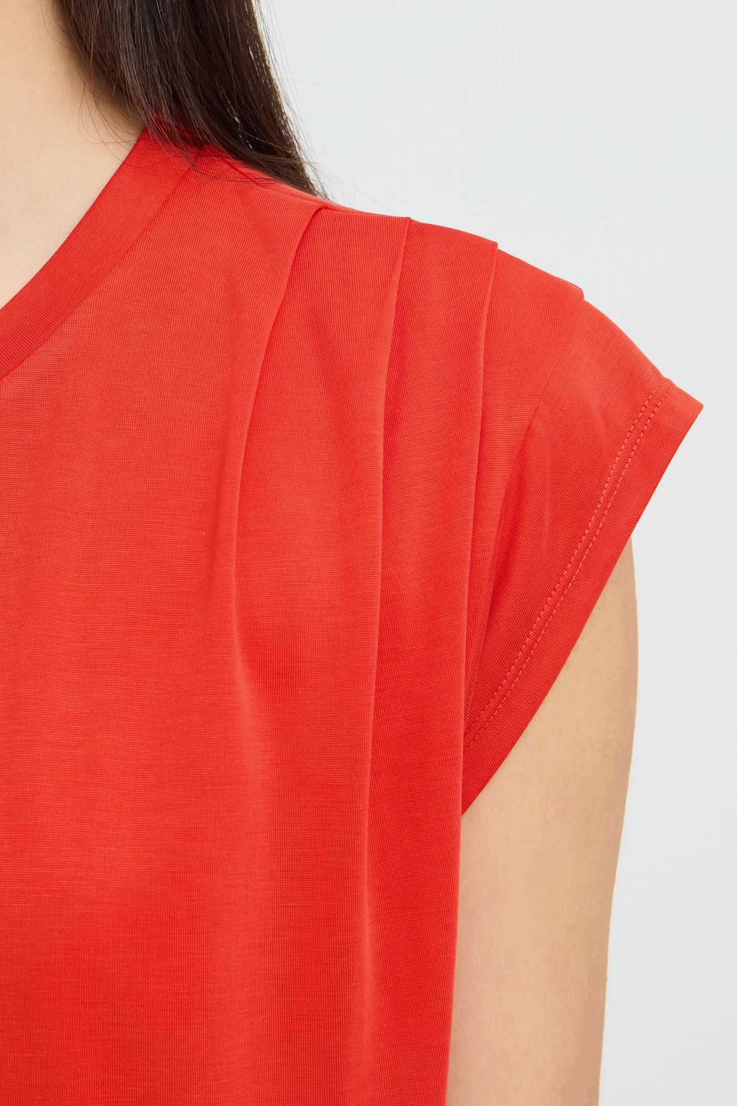 Lisken Top Fiery Red by ICHI