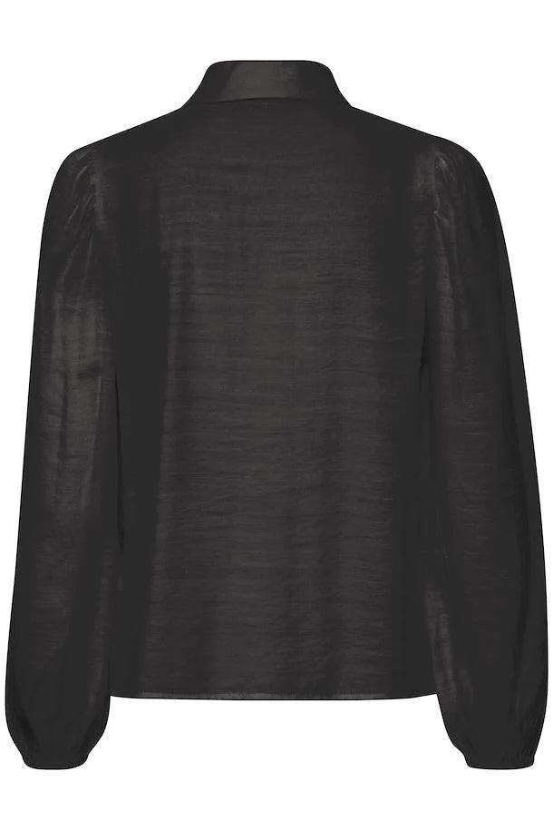 Rhines Black Blouse by ICHI