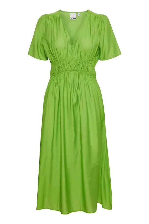 Quilla Dress Greenery by ICHI