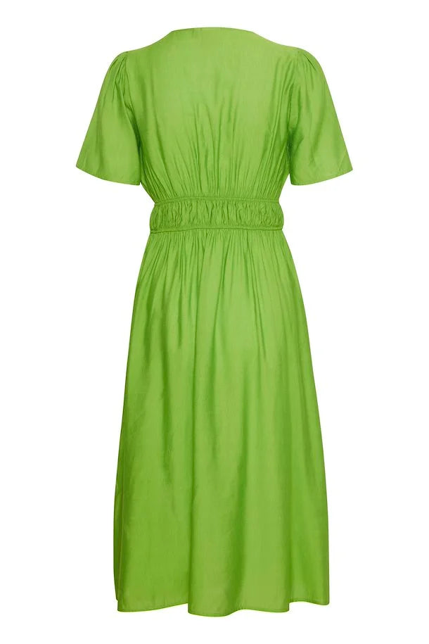 Quilla Dress Greenery by ICHI