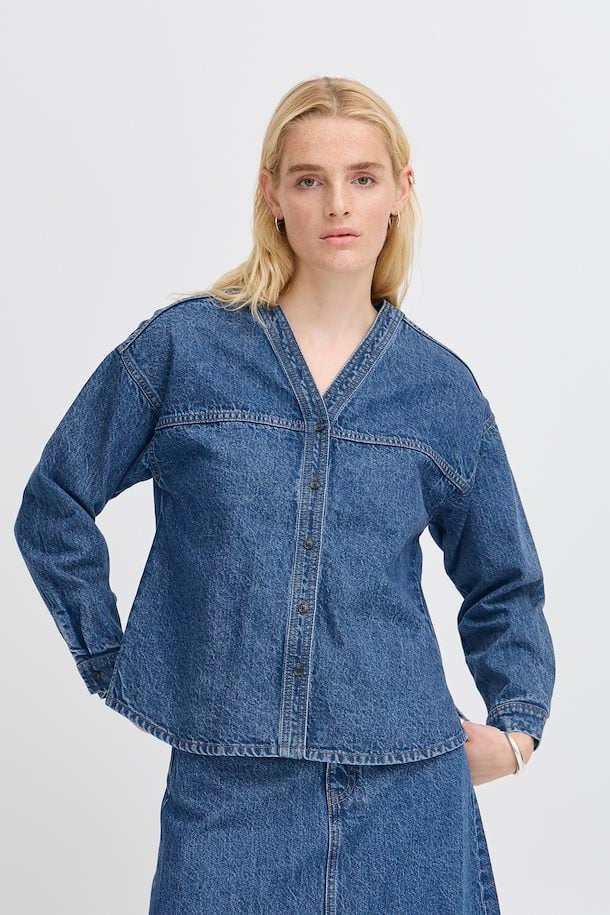 Aveny Denim Shirt by ICHI