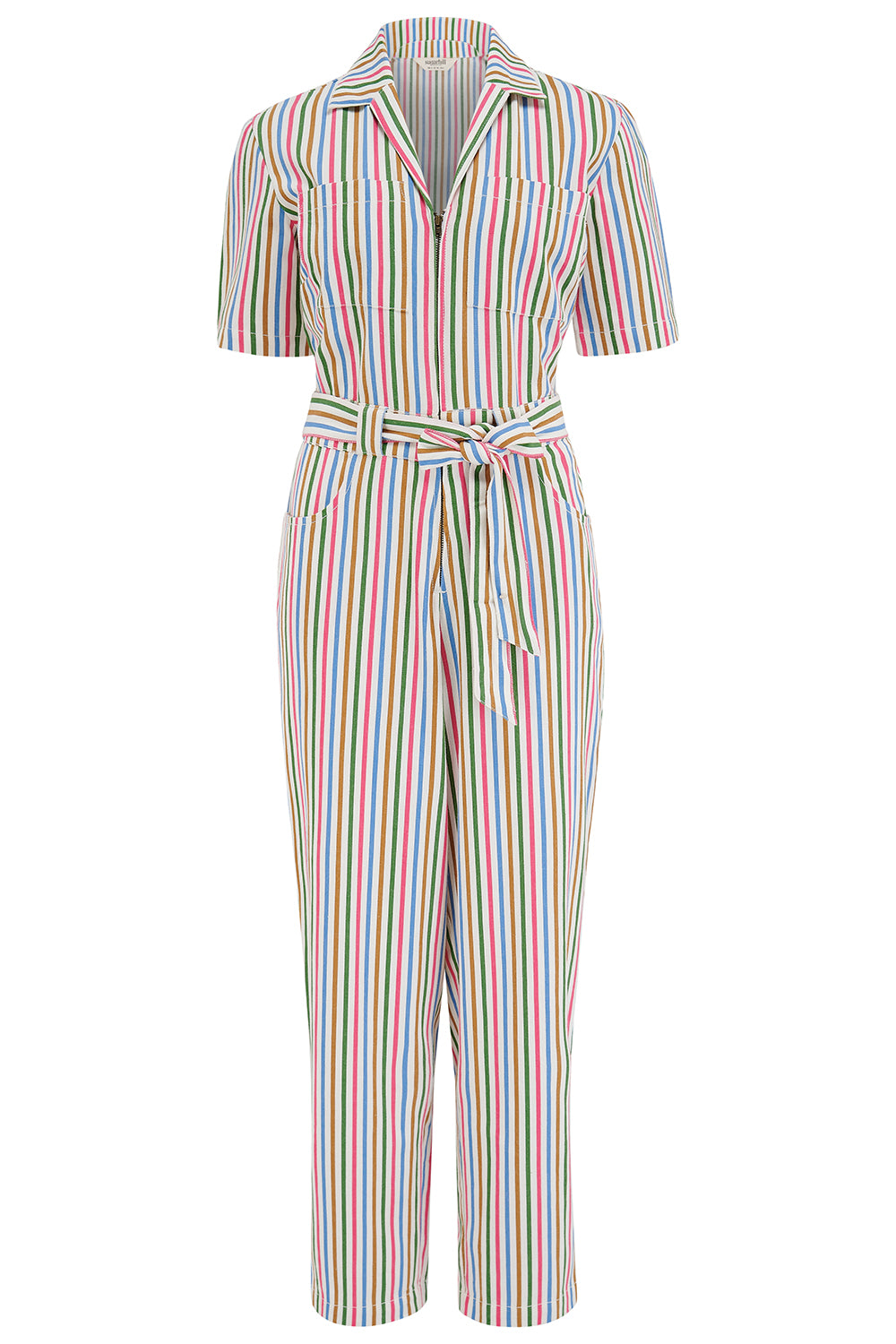 Sugarhill Brighton Meredith Boilersuit Colourful Canvas Stripe