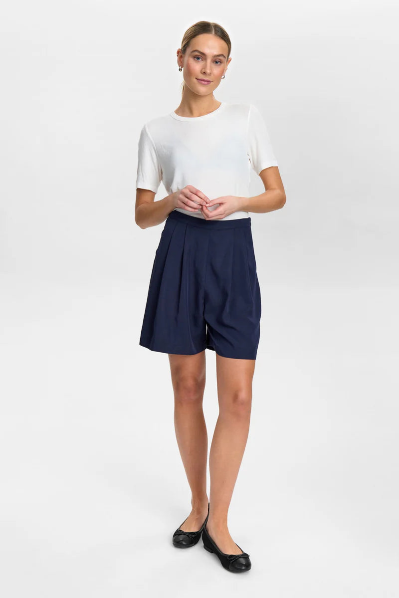 Summer Navy Shorts by Numph