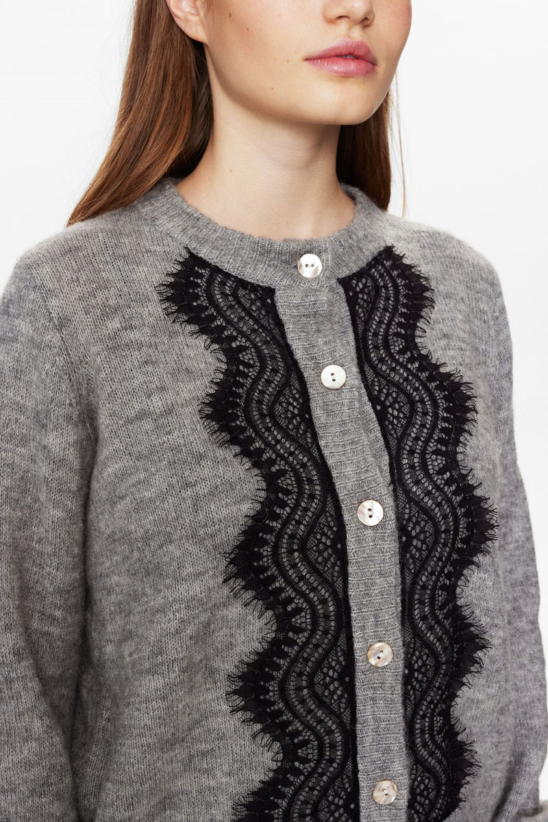 Lamina Lace Cardigan by Numph