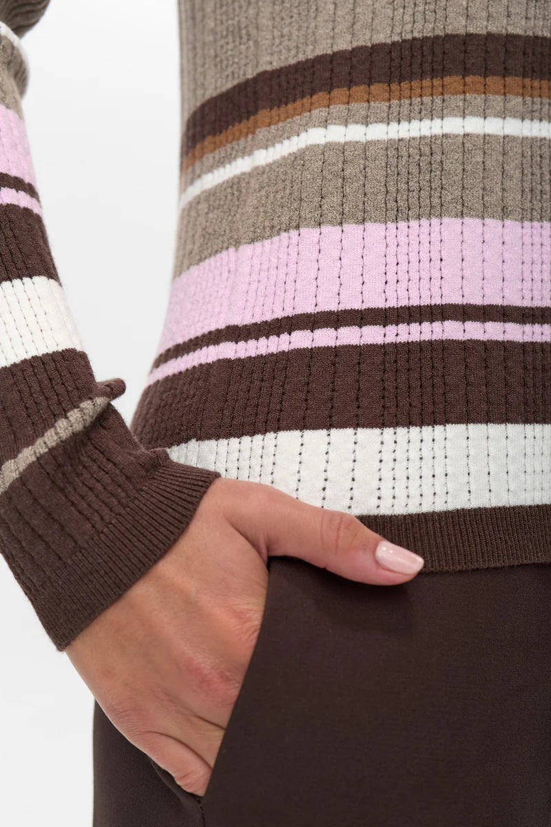 Kitti Stripe Pullover by Numph