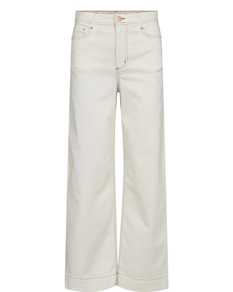 Numph Parisian Cropped Cloud Dancer Jeans