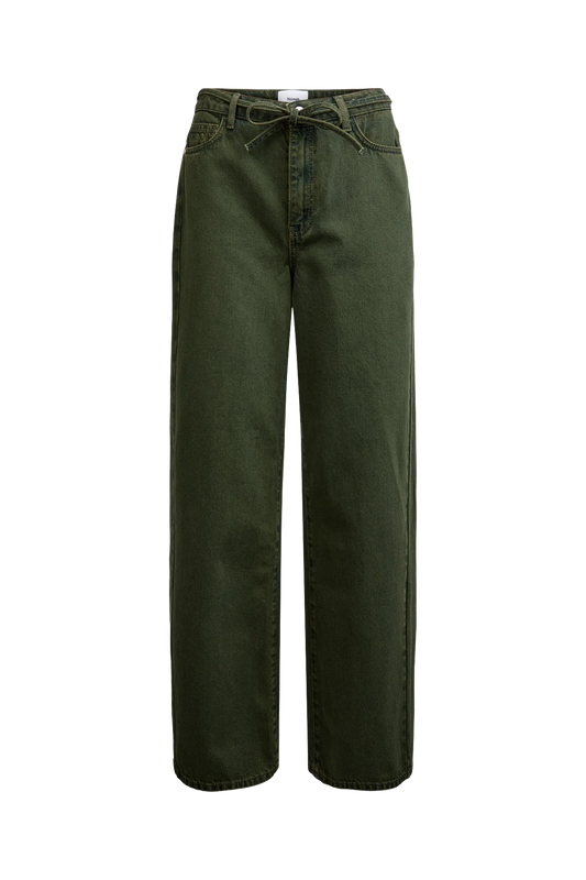 NUMPH Brookly Wide Leg Jean - Forest Night