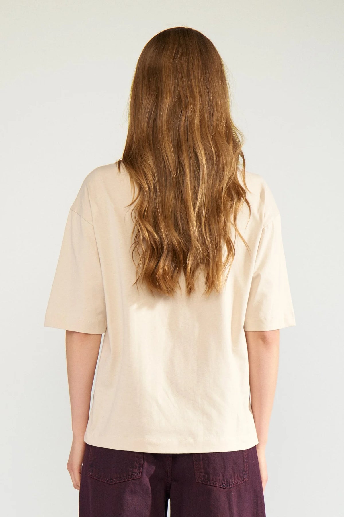 NUMPH Nutova Oversize Tee - Gray Morn