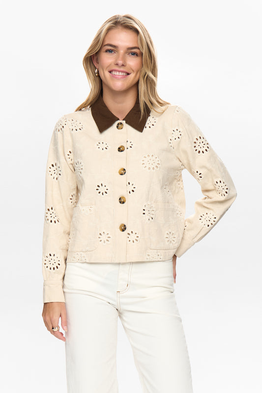 Numph Nuenora Irish Cream Jacket