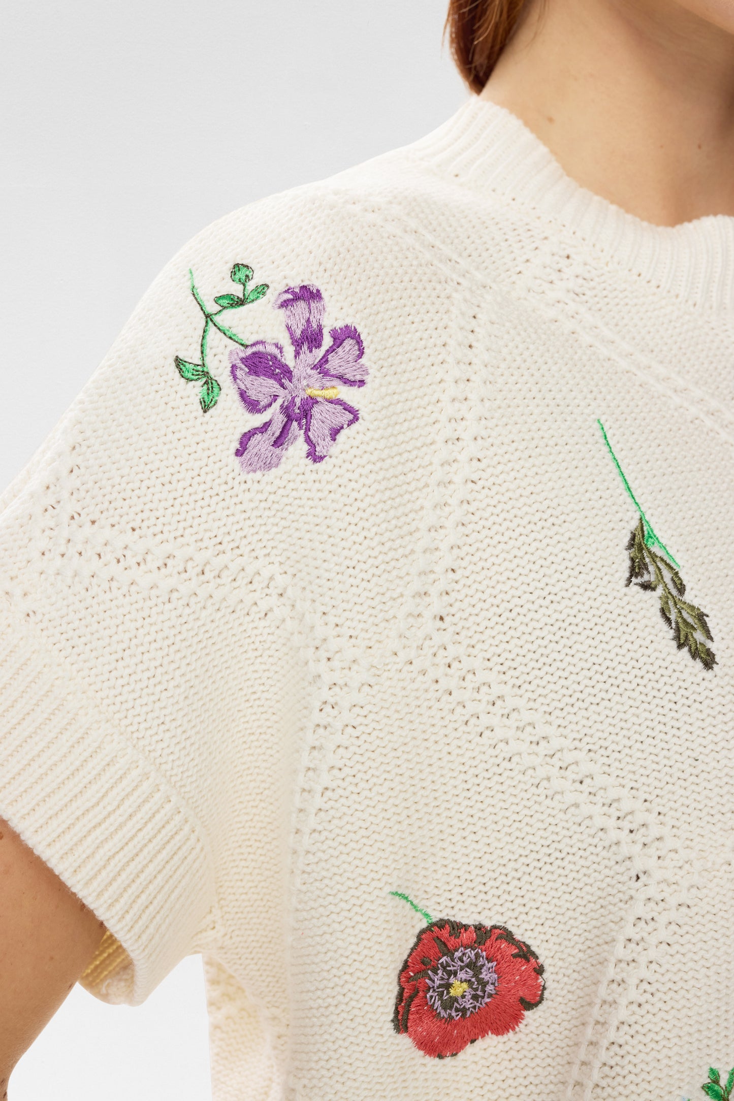 Numph Amie Embroidered Pullover