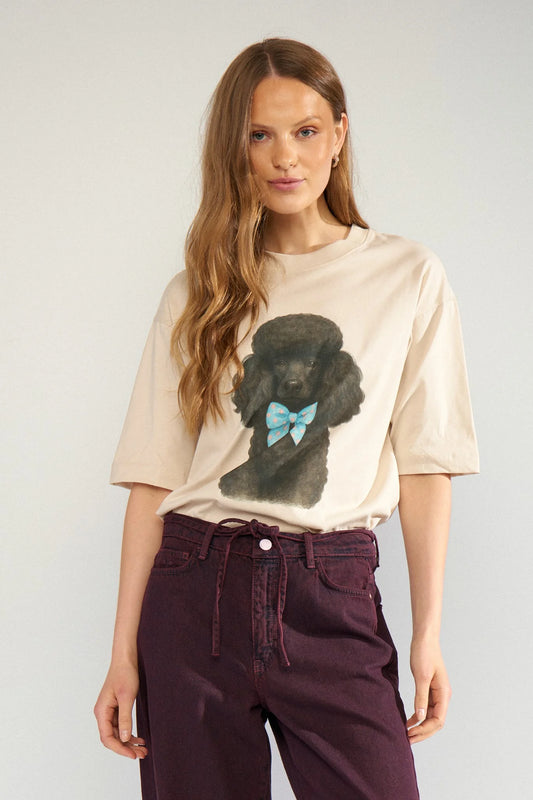 NUMPH Nutova Oversize Tee - Gray Morn