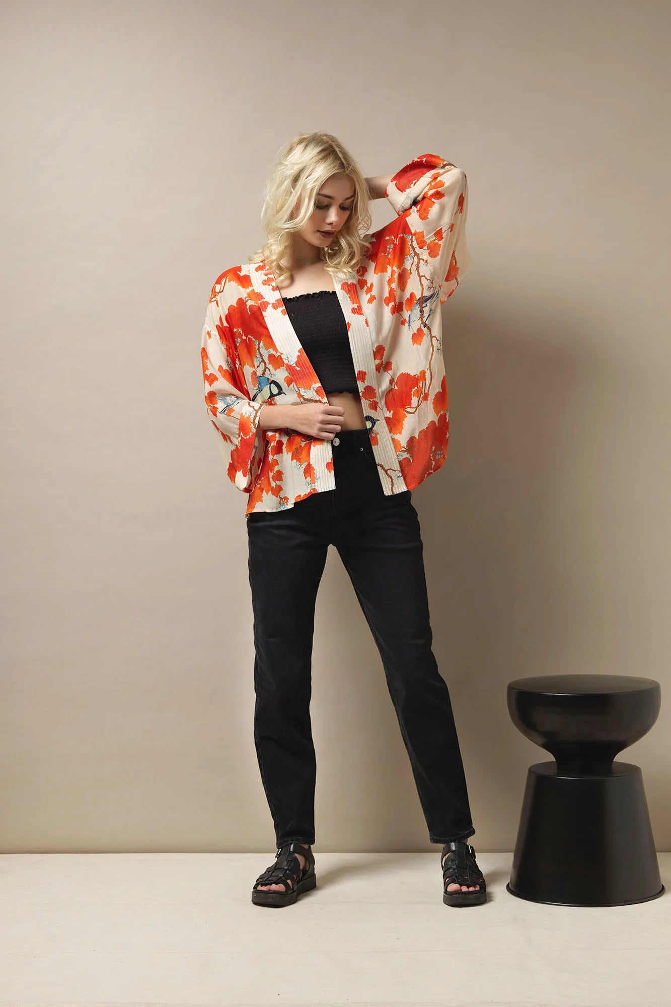 Acer Red Kimono by One Hundred Stars