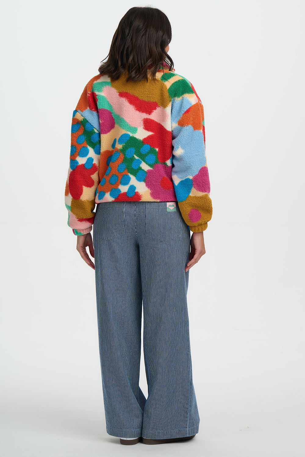 Hartley Abstract Floral Fleece by Sugarhill Brighton