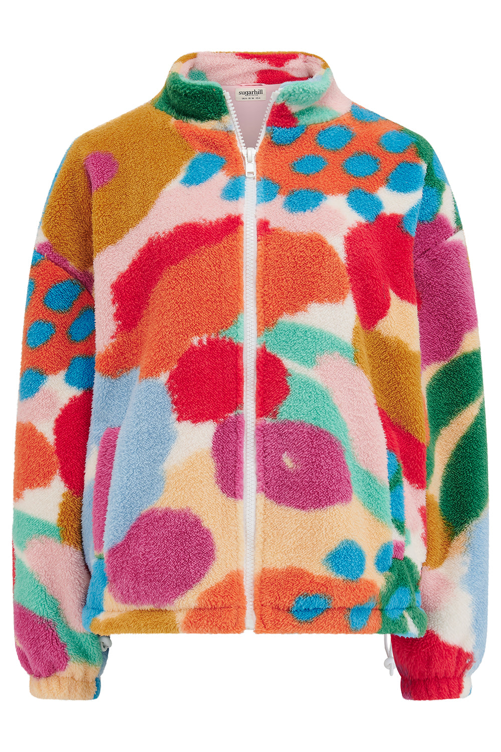 Hartley Abstract Floral Fleece by Sugarhill Brighton