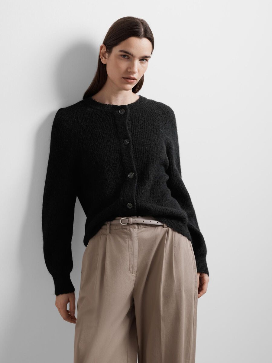 Lulu Cardigan - Black by Selected Femme