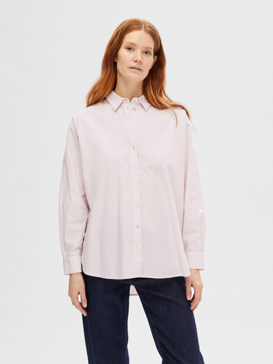 Sanni Shirt - Cradle Pink by Selected Femme