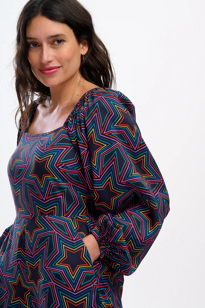 Hestia Rainbow Star Jumpsuit by Sugarhill Brighton