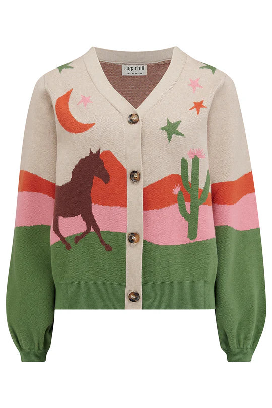 Adrian Desert Cowgirl Cardigan by Sugarhill Brighton